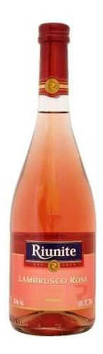 Pack De 6 Vino Rosado Riunite Lambrusco Rose 750 Ml
