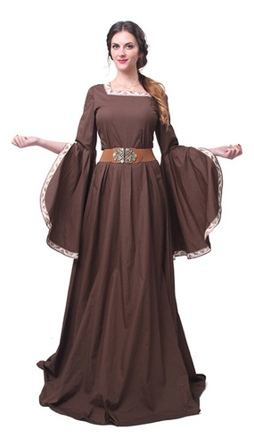 Disfraz Medieval Para Mujer Vestido De Princesa Celta F