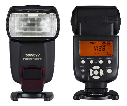 Sistema de reciclagem sem fio YongNuo YN565ExII/N Gn58 Ttlslave Flash Speedlite Gn58 de alta velocidade, com atualização de firmware USB para câmera Nikon DSLR