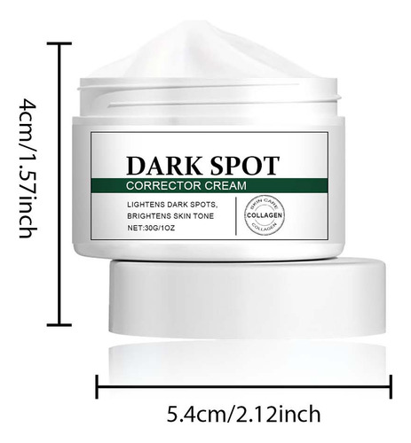 Creme Reparador De Manchas Escuras Desbota E Ilumina O Tom,