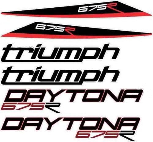 Kit Adesivos Moto Compatível Daytona 675 675r 2014 D675010