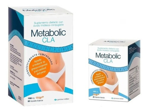 Metabolic Cla X 60 Caps + Metabolic Cla X 28 De Regalo