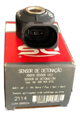 Sensor Detonacao Fox 1.0 8v 07 08 09 10 Ler Descricao Ds2114