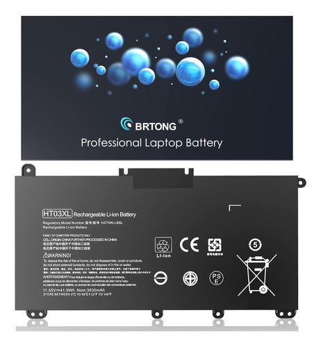 Batería De Laptop Ht03xl Para Hp Pavilion 14-dk 14-df 14-cf