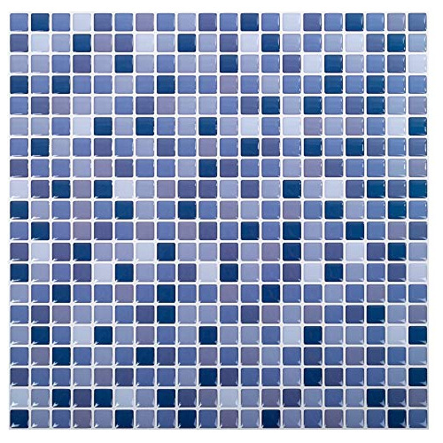 Baldosas Autoadhesivas De Mini Azulejos Cuadrados Cocin...
