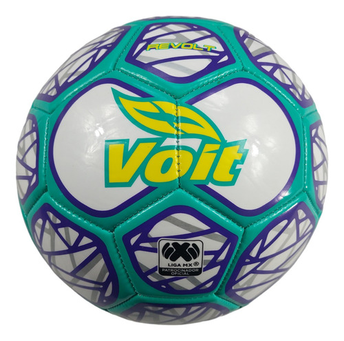 Balon Futbol #5 Voit Revolt Morado