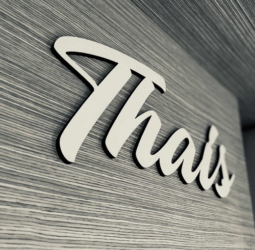 Imagem 1 de 3 de Letras Mdf Branca
