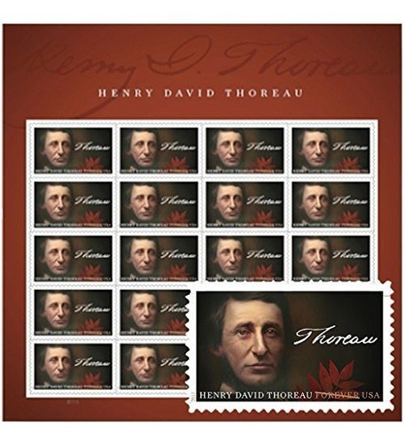 Timbre Henry David Thoreau  Walden  - Ecología