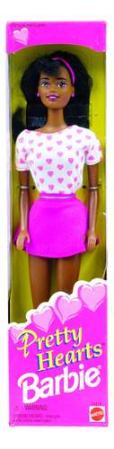 Barbie Pretty Hearts Pink 1995 Edition V2