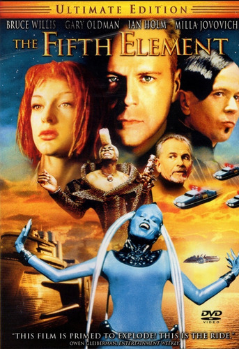 El Quinto Elemento Bruce Willis Importada Pelicula Dvd