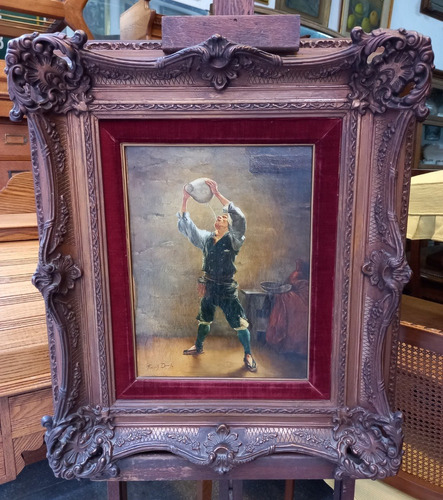 Manyantiques - Oleo Original Francois Durand.