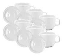 Comprar X6 Taza Desayuno C\u002Fplato Línea Távola, Porcelana Verbano