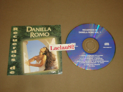 Daniela Romo Recuerdos Vol 1 Emi 1996 Cd