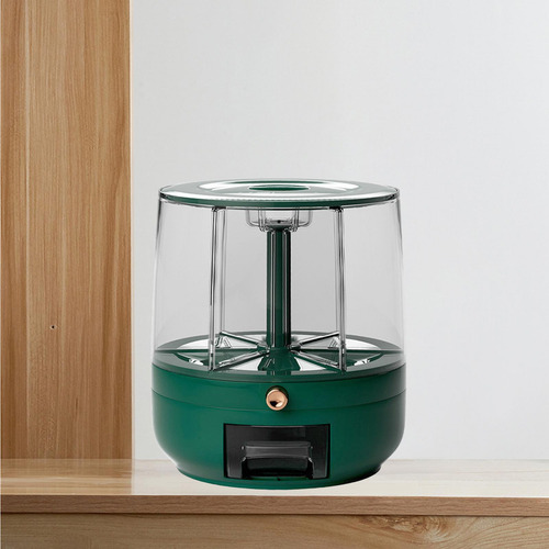 Dispensador De Cereales De 6 Rejillas, Contenedor De Verde