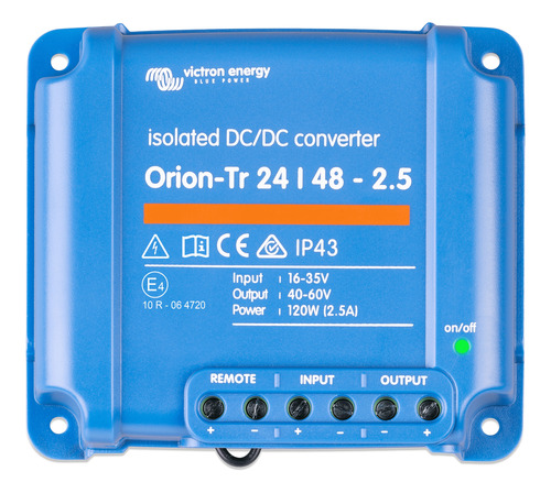 Convertidor Dc-dc Orion-tr 24/48-2,5a 120w | Victron Energy