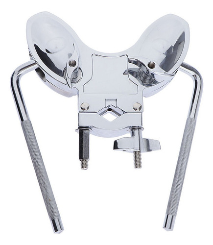 Solid Double Tom Holder Soporte Soporte Conjunto De Batería