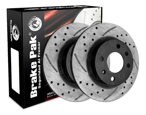 Discos De Freno Marca Brake Pak Para Hyu. Gran I10 Taxi