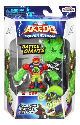 Figura Akedo Power Storm Battle Giants Tremor Fist Tailwhip