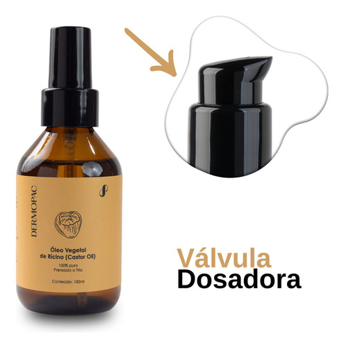 Super Kit Óleos Vegetais Alecrim Rícino Semente De Uva 100ml