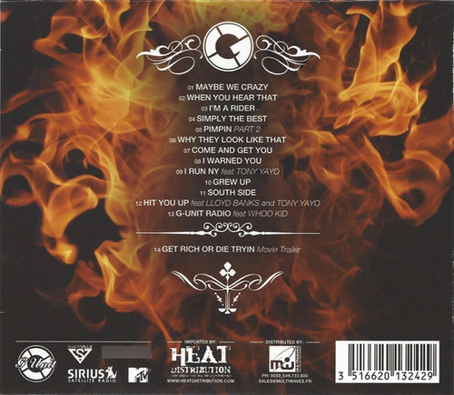 Cd Bulletproof - The Soundtrack (50 Cent) Estándar