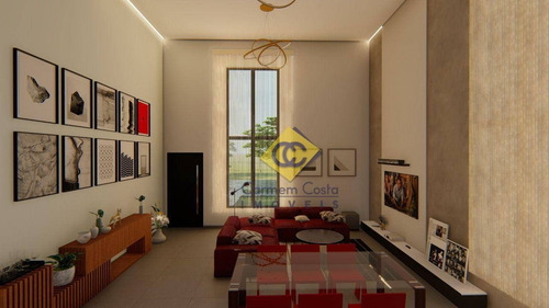 Imagem 16 de 19 de Lançamento!! Casa Linear Com Design Moderno No Condomínio Alphaville Em Rio Das Ostras!! - Ca2182