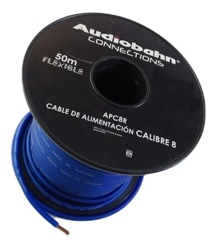 Rollo De Cable De Correinte Calibre 8 Audiobahn