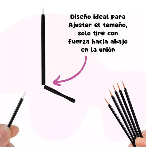 Kit Paleta Mezcladora Con Espátula + Cepillos + Pinceles