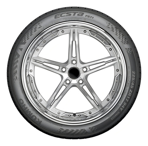 2 Pneu 245/35 19 Kumho Ecsta Ps71 93y Bmw M3 M2 Porsche 911 Índice De Velocidade Y