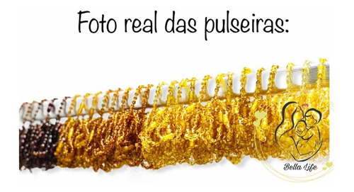 Pulseira / Tornozeleira De Âmbar Infantil - Várias Cores