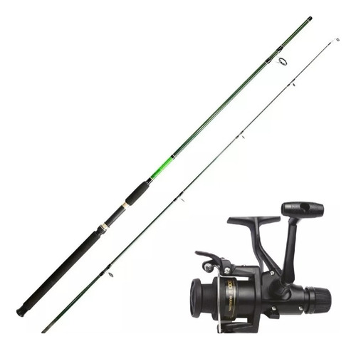 Combo Caña Itata 8 Pies Carrete Shimano Ix 4000 Pesca Mar 