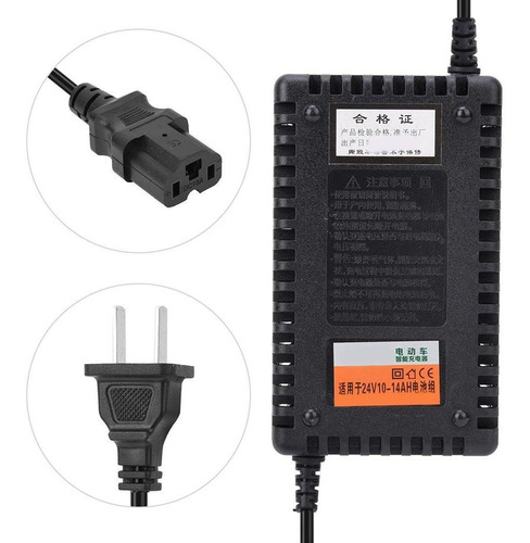 24v 12ah 1.8a Cargador Con Luz Indicadora Para Eléctrica