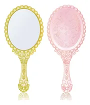 Comprar Lystaii 2 Espejos De Mano, Espejos De Mano Vintage Con Asa, 