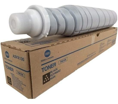 Original Konica Minolta Tn619 k Black Toner For Bizhub Pre.