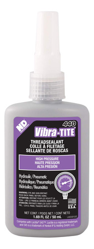 Vibra-tite 440 - Sellador De Roscas Anaerobicas Hidraulicas
