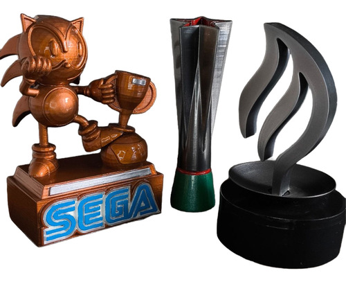 Combo Exclusivo 3 Troféus F1 - Edição Limitada Prateado