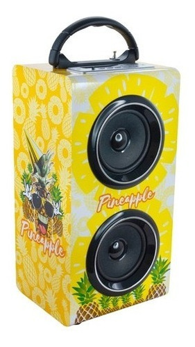 Parlante Bluetooth Microlab Skin Design 20w Piña