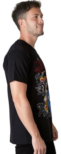 Playera Moda Camiseta Hombre Negro Toxic 51604621