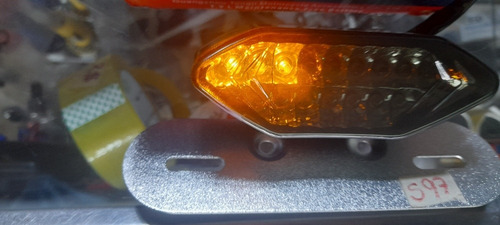 Imagen 5 de 6 de Stop Led Universal Con Luces De Cruce Para Motos