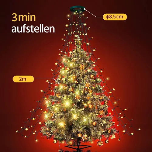 Generic - Guirlande lumineuse de Noël 6.56FT Guirlande lumineuse