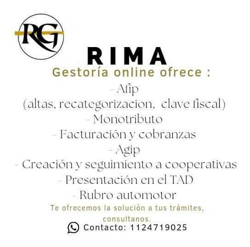 Imagen 2 de 3 de Gestoría Online Rima