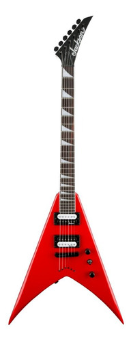 Guitarra eléctrica Jackson JS Series King V JS32T de álamo ferrari red brillante con diapasón de amaranto