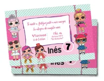 Comprar Cumple Lol Surprise, Invitación Lol Surprise Imprimible