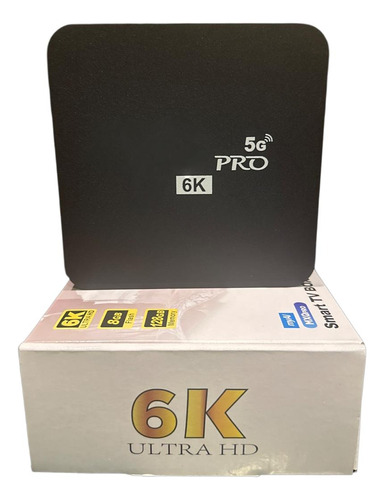 Tv Box 4k Hdmi Android 8gb Ram Estándar Negro Estándar