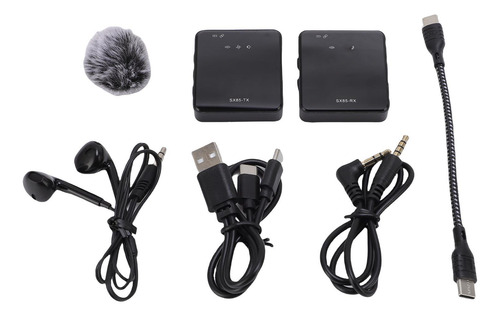 Micrófono Inalámbrico Lavalier Mini Con Clip