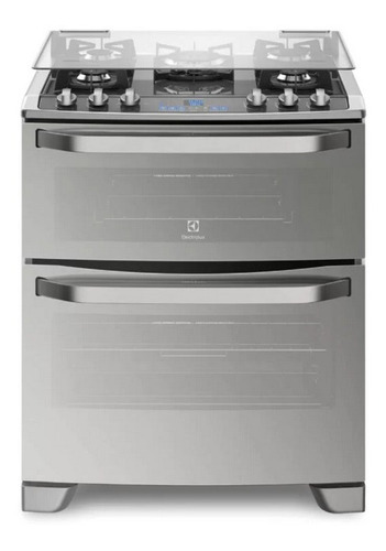 Cocina Electrolux 76xgd 5 Hornallas Doble Horno Kirkor - Sas