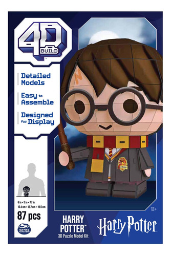 Puzzle 4d Harry Potter Muñeco Spin Master 