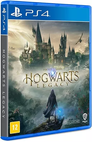 Lançamento Oficial Hogwarts Legacy - Jogo PS4 Mídia Física