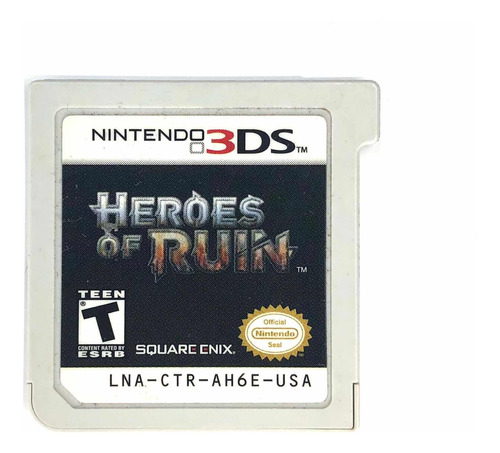 Heroes Of Ruin - Juego Original Para Nintendo 3ds Ntsc