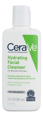 Cerave Limpiador Facial Hidratante Para Piel Normal A Seca .