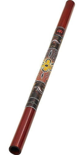 Imagen 1 de 3 de Meinl Ddg1r Didgeridoo De Bamboo Grabados En Rojo 47 Pulgad